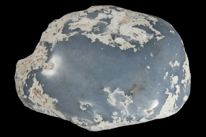 Polished Angelite (Blue Anhydrite) Stone - Peru #172557